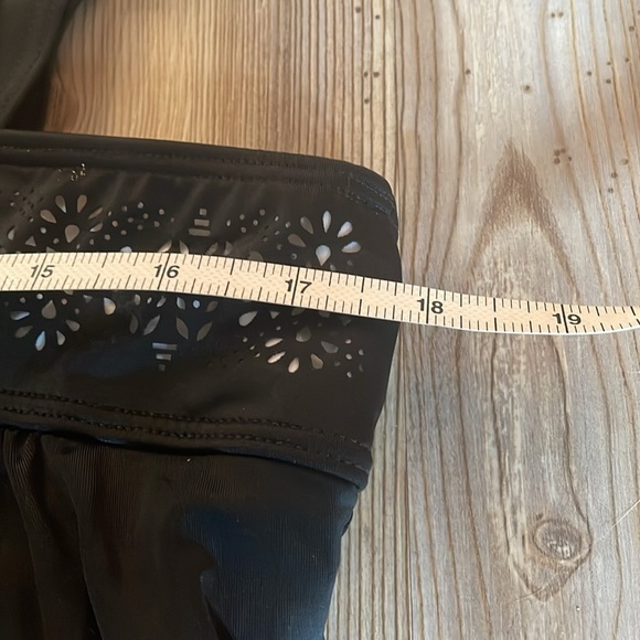 Swimsuits For All Laser Cut Blouson Tankini Set Black Plus size 18 NEW Beach - Picture 5 of 16